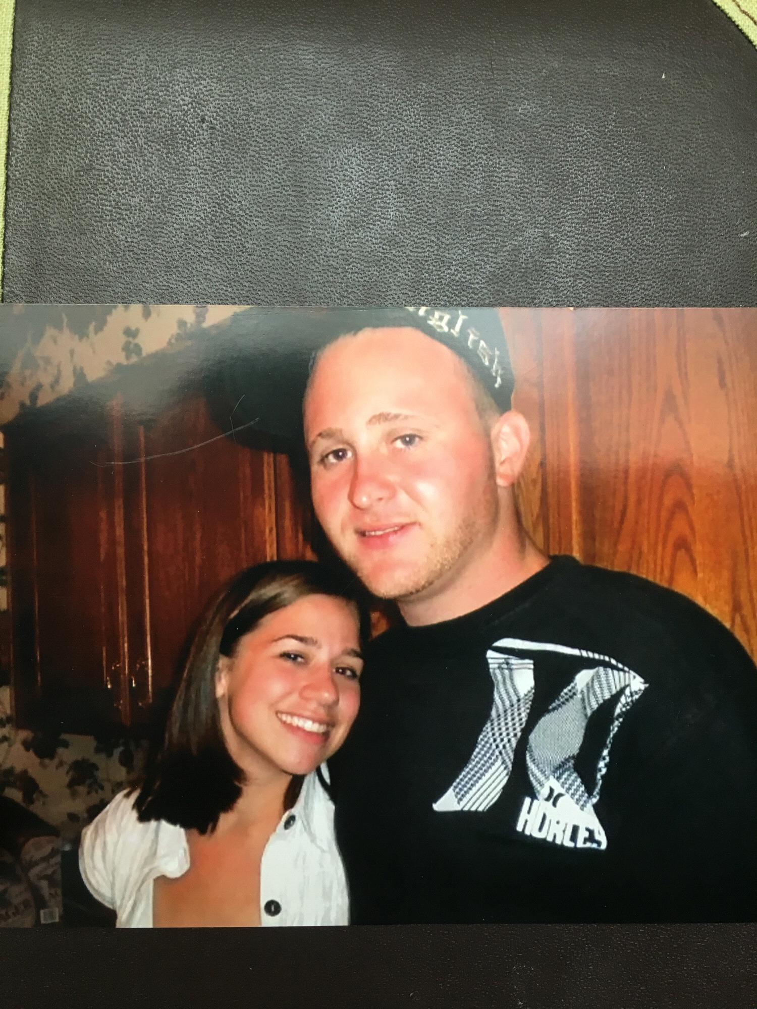Our official first picture. We wouldn't date until 8 years later
