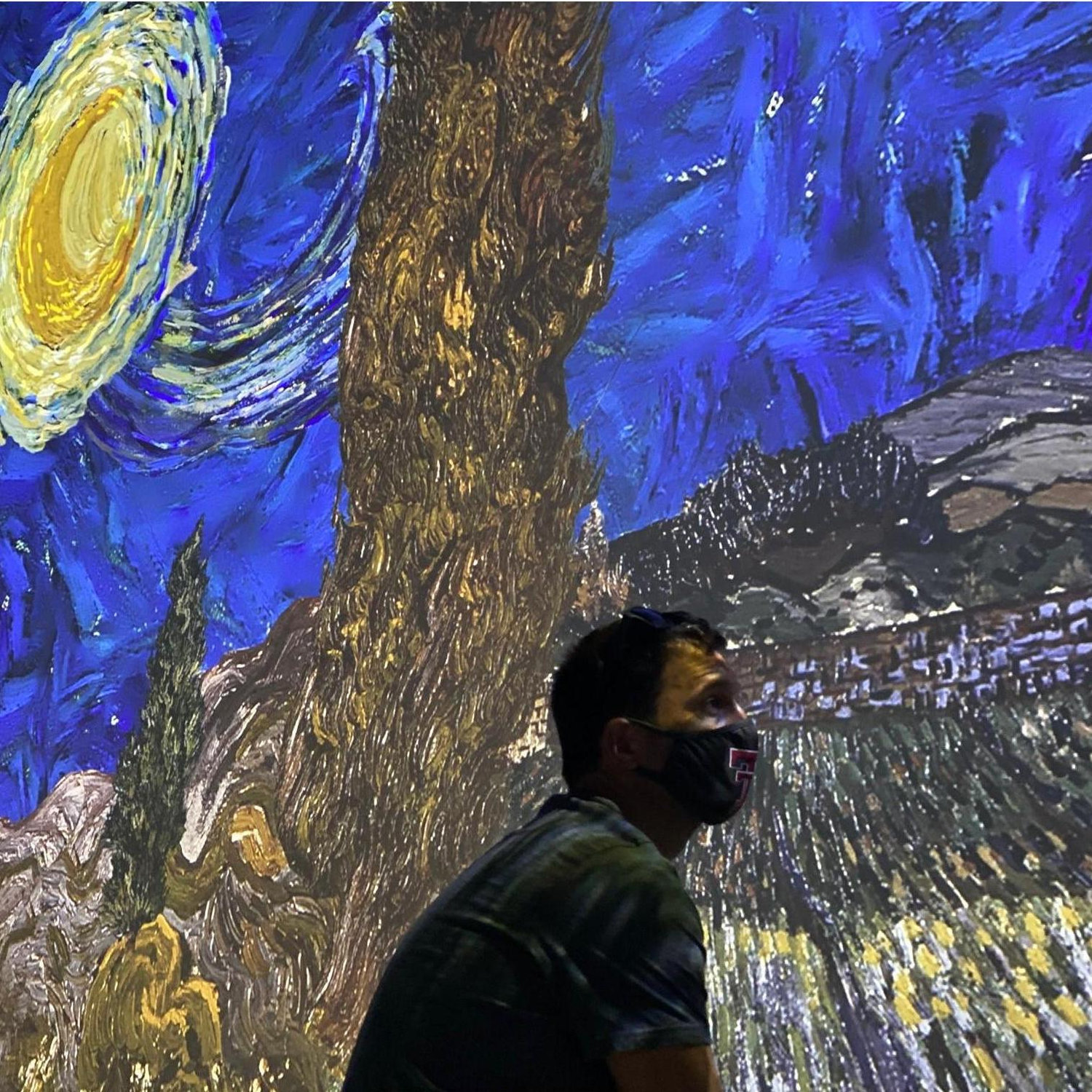 When he sat through the Van Gogh exhibit with me ... without a complaint...  that's when I knew. ;)