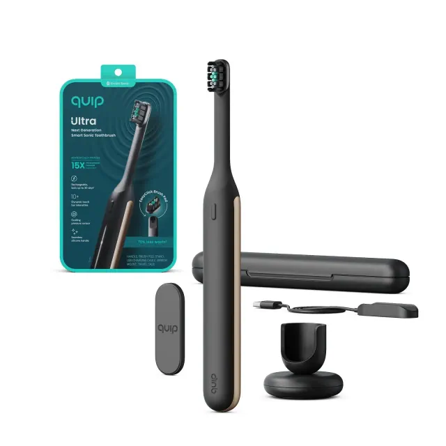 quip Ultra Next Generation Smart Sonic Electric Toothbrush - Eclipse