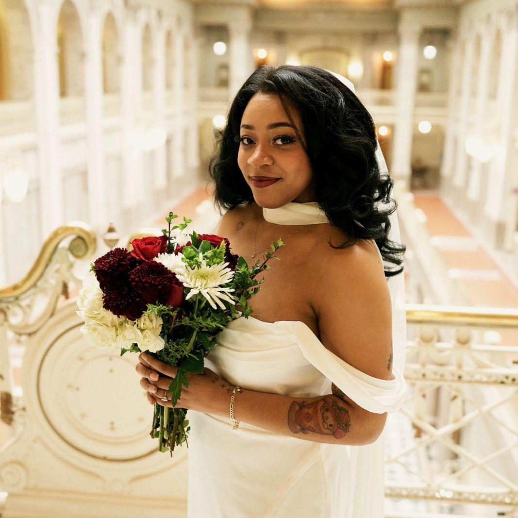 The bride!