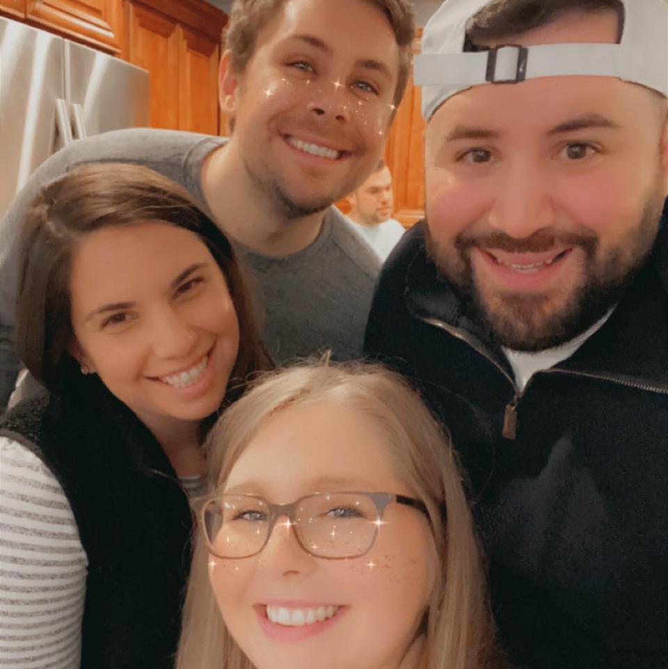 Feeling sparkly with the longest of friends!