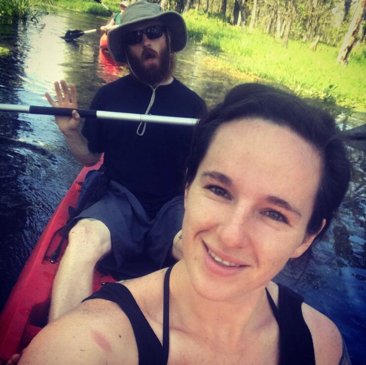 Out in the swamps on our trip to NOLA