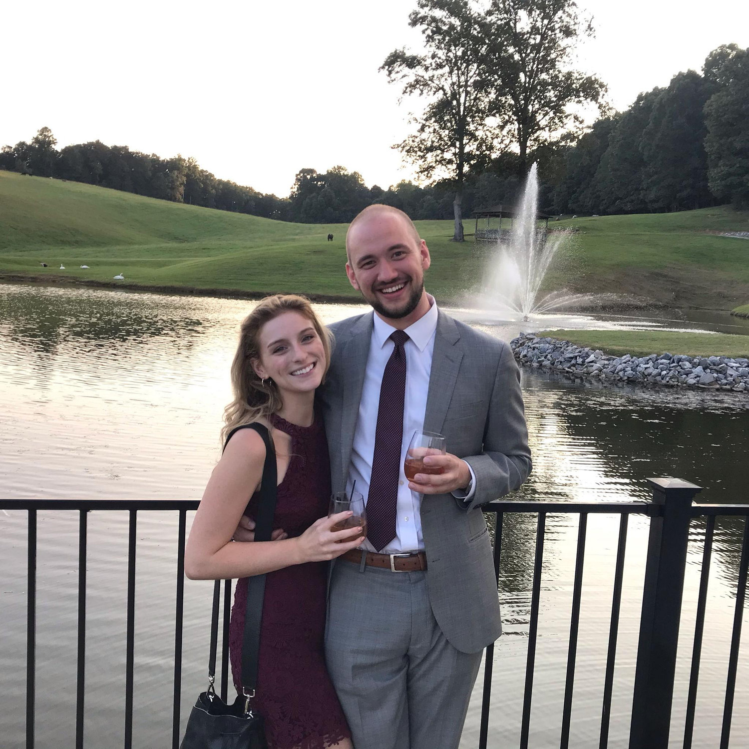 September 2022 - Georgia with the White Plains High crew celebrating Ilana and Sam's wedding