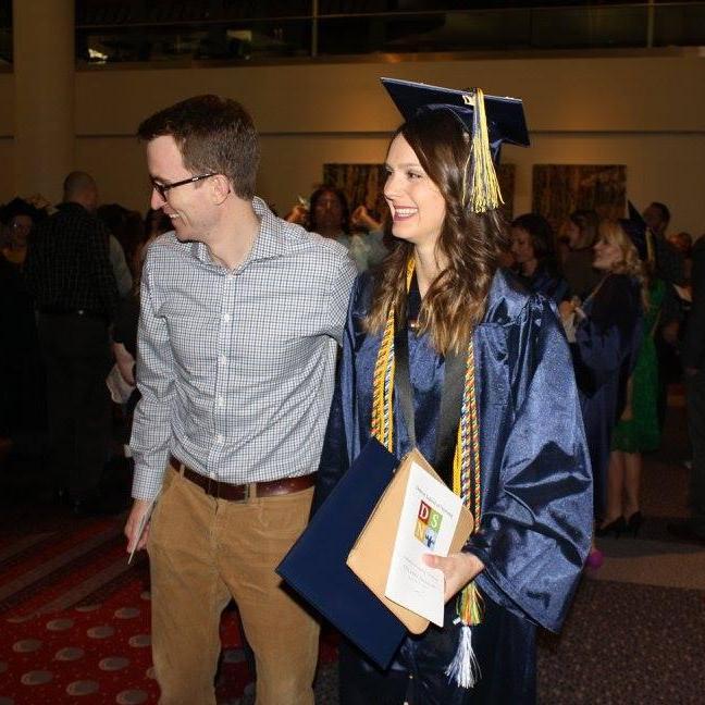 Cecily's graduation from Nursing school