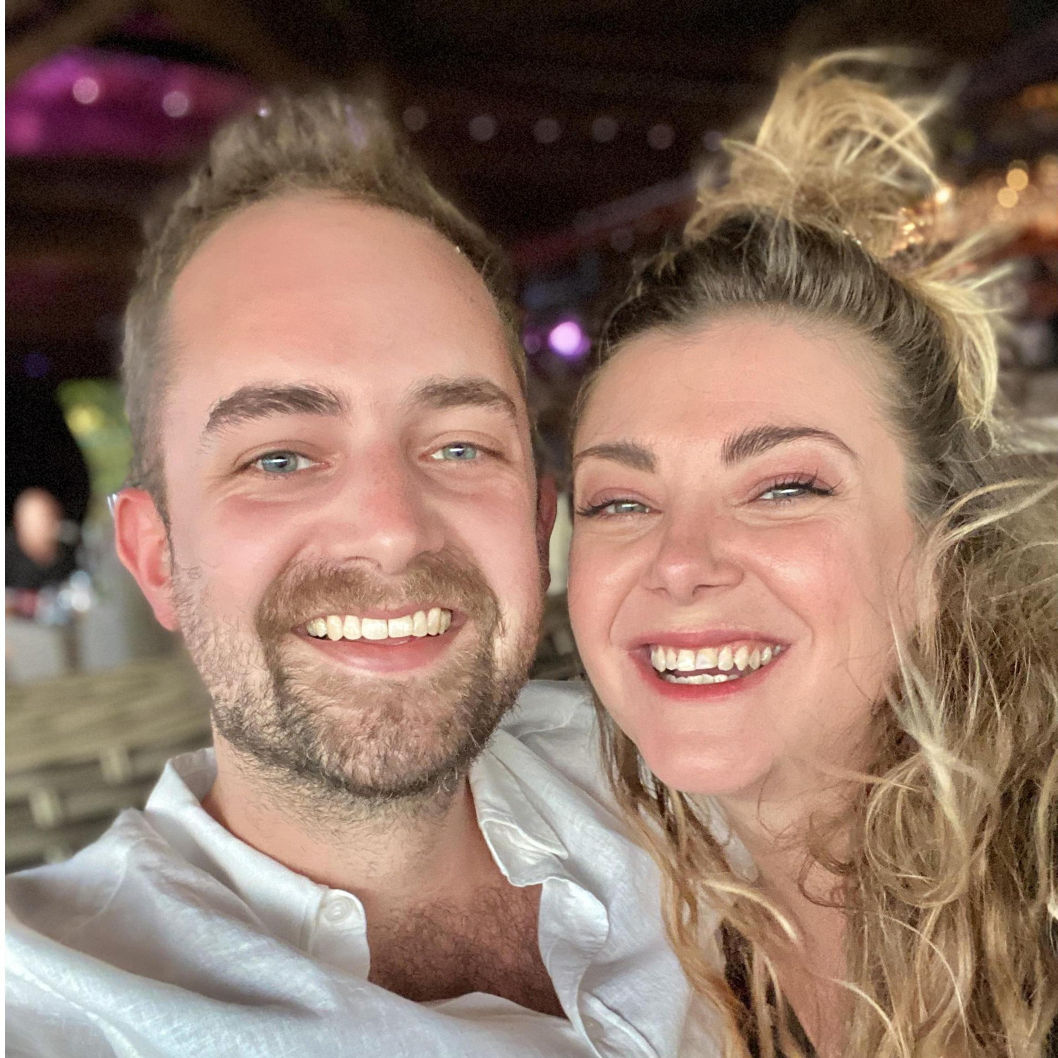 Celebrating Molly's birthday in Cozumel, January 2020.