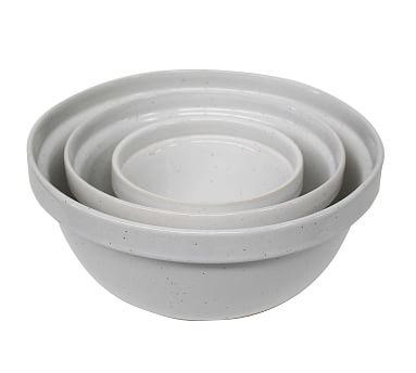 Casafina Fattoria Mixing Bowl, Stone - Set of 3