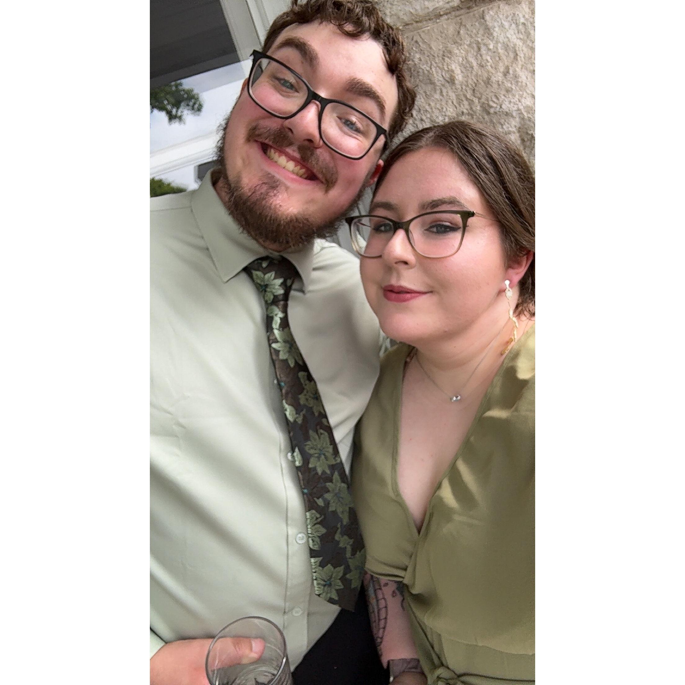 The Wedding of Aaron's Bestman, Hunter: June of 2025