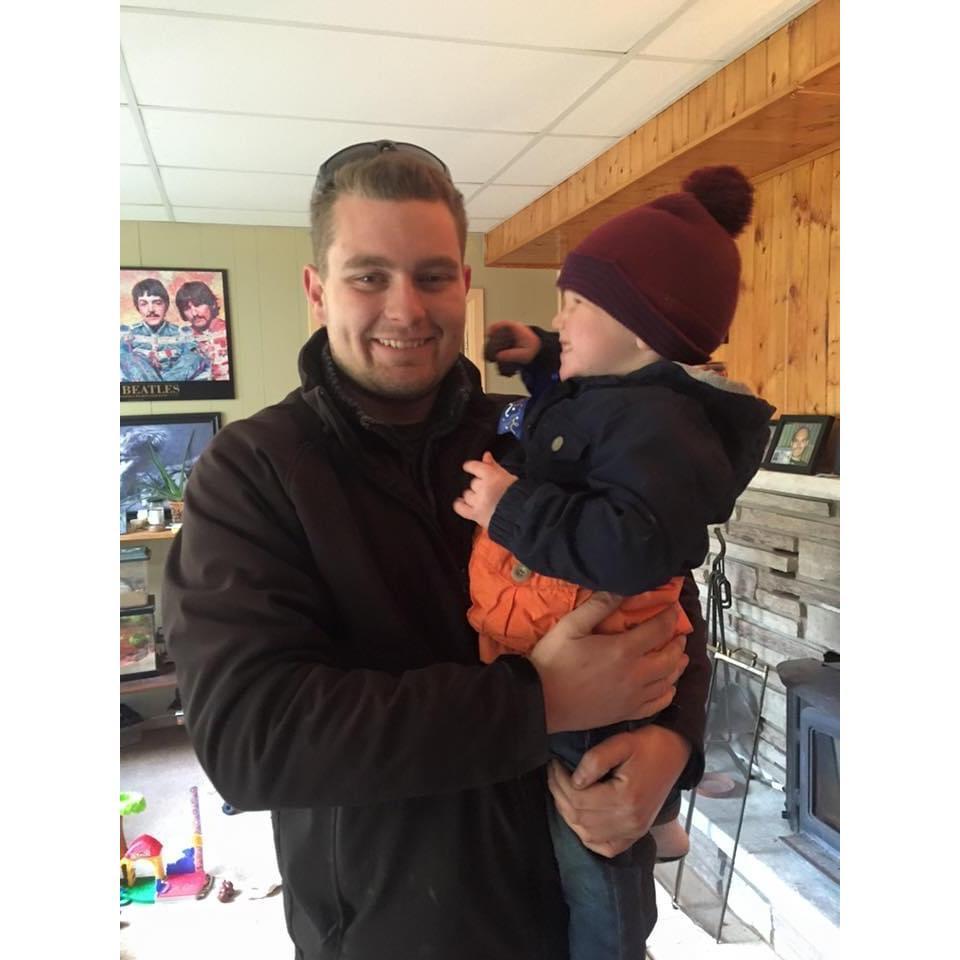 Uncle Doug and Rhys!