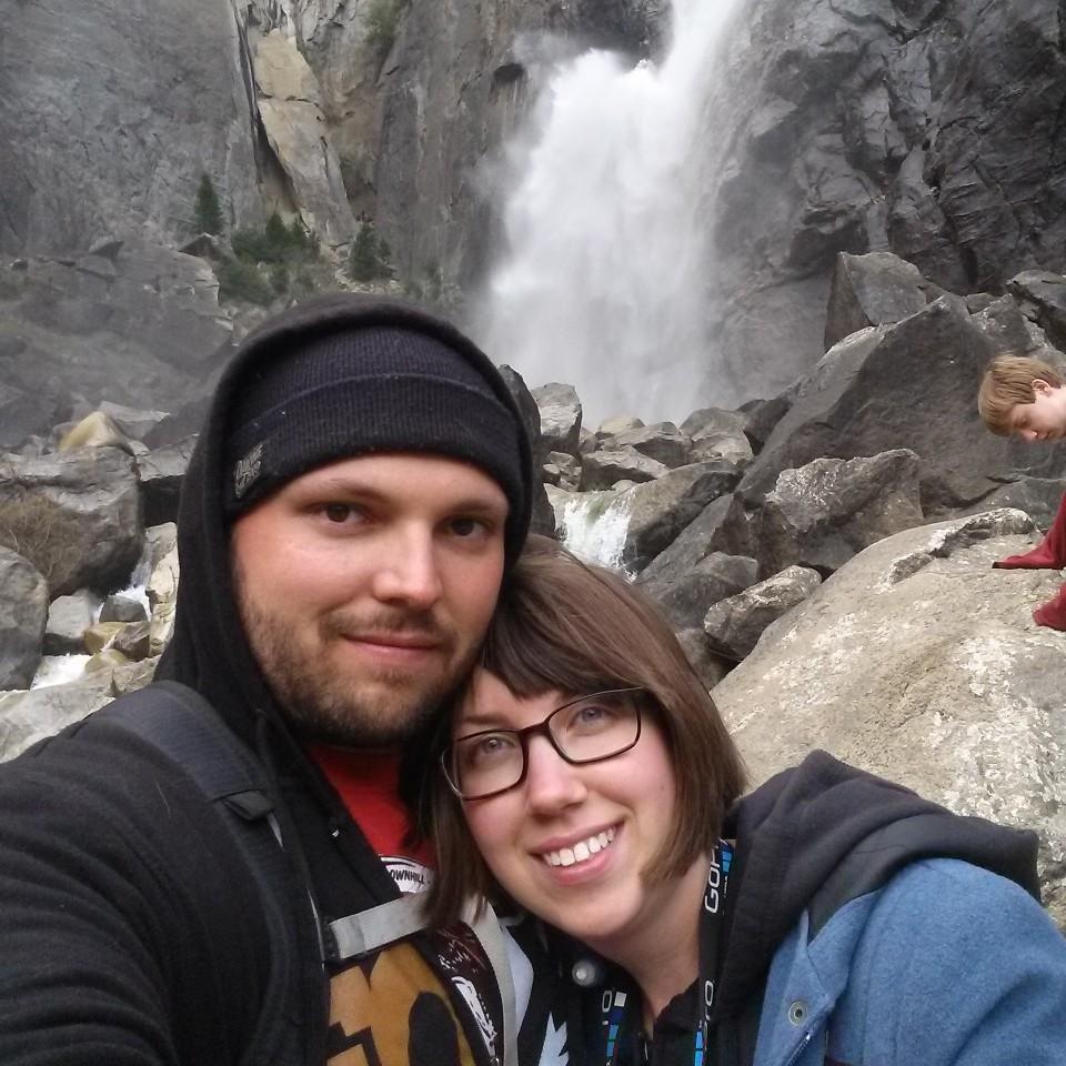 Yosemite Falls, birthday camping trip in 2015