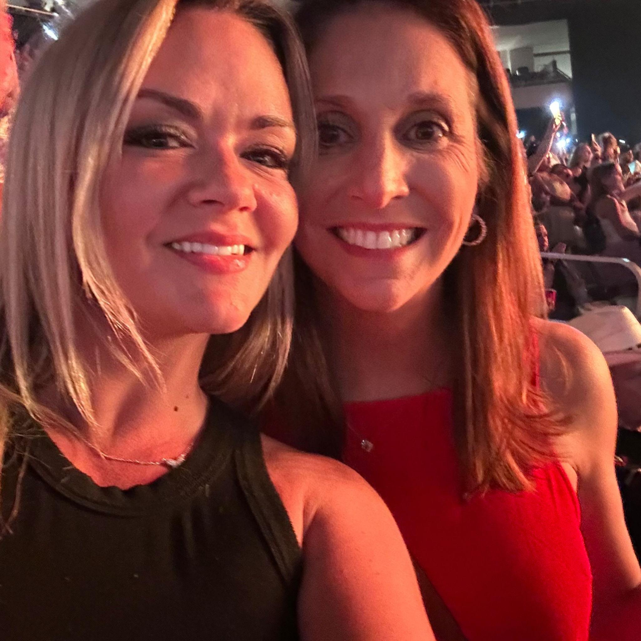 Ellie and Katie @ Luke Bryan Concert in Forth Worth, TX