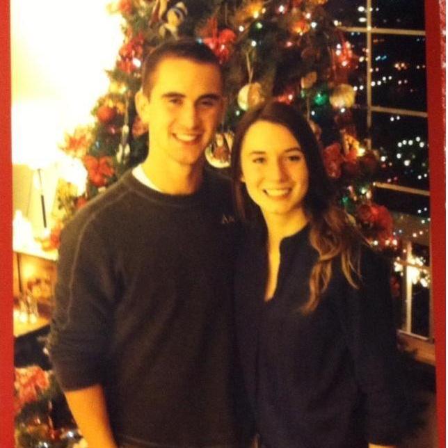 First Christmas together - Dec 2014