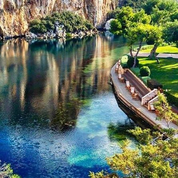 Lake Vouliagmeni Thermal Spa & Temple Of Poseidon Tour