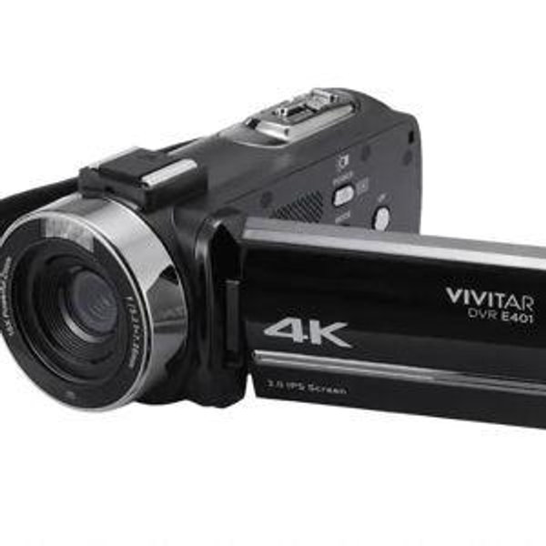 Vivitar - 4K Digital camcorder - Black