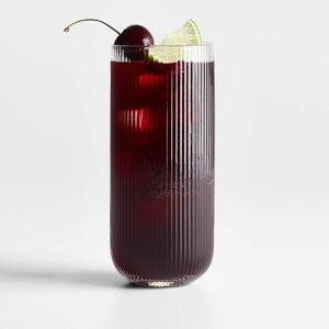 Symphony 16-Oz. Fluted Highball Glass + Reviews | Crate & Barrel