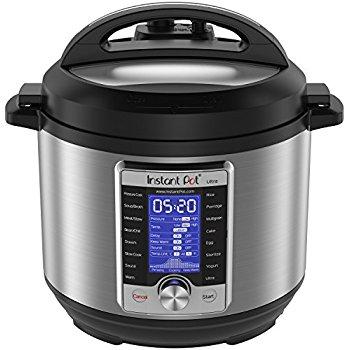Instant Pot Ultra - Smart Electric Pressure Cooker, Stainless Steel, 6 quart