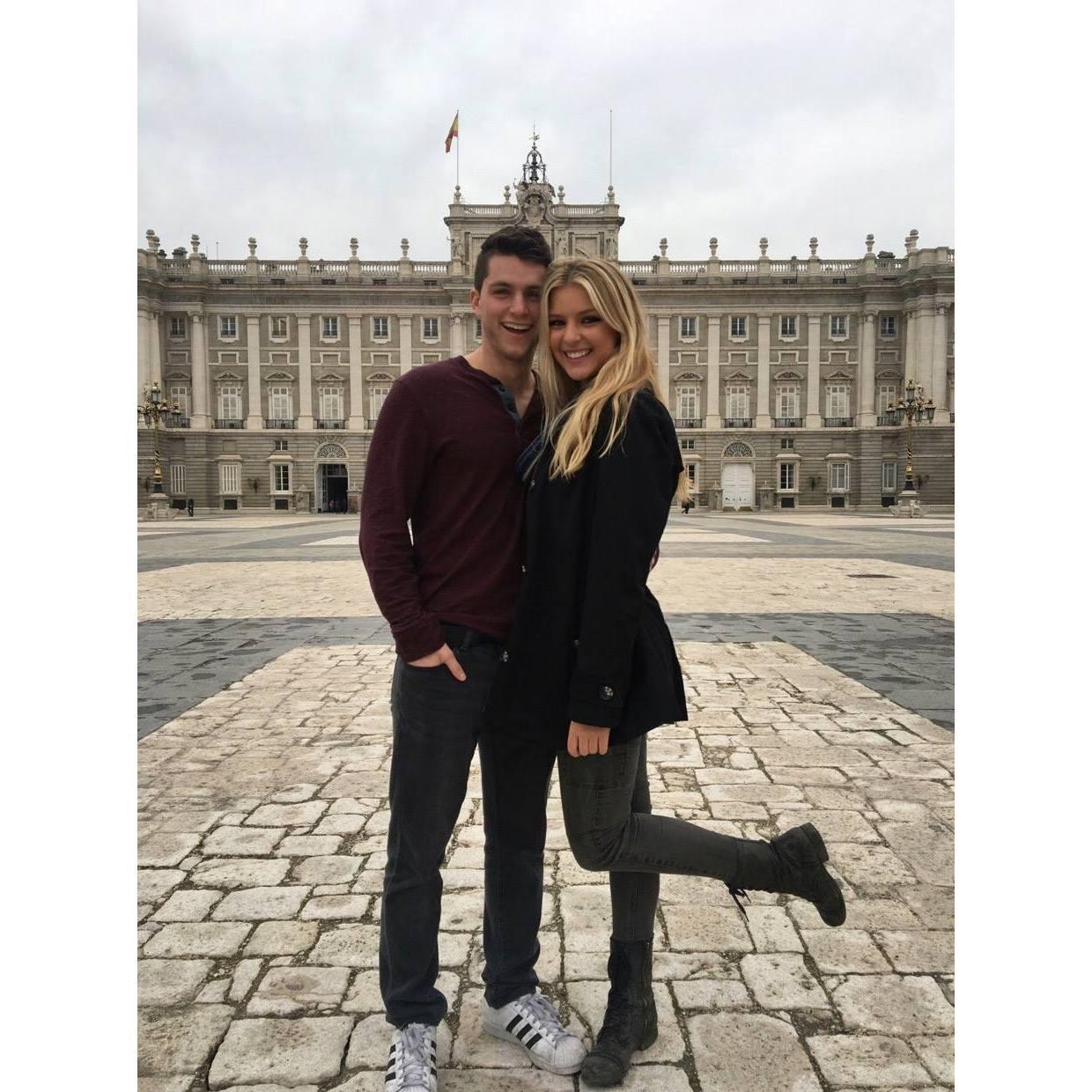 February, 2017- Visiting Jordan abroad in Madrid