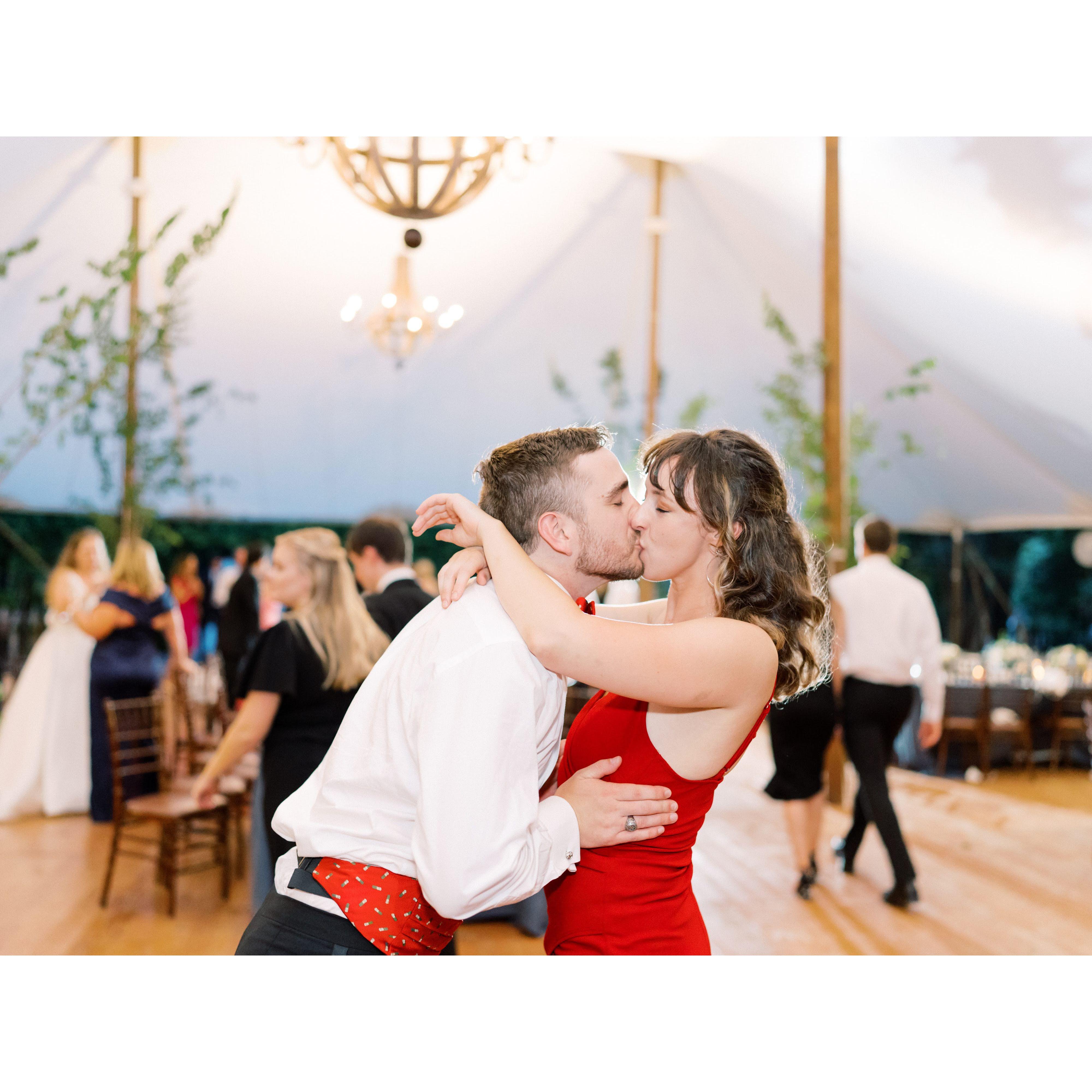 James & Caroline's wedding