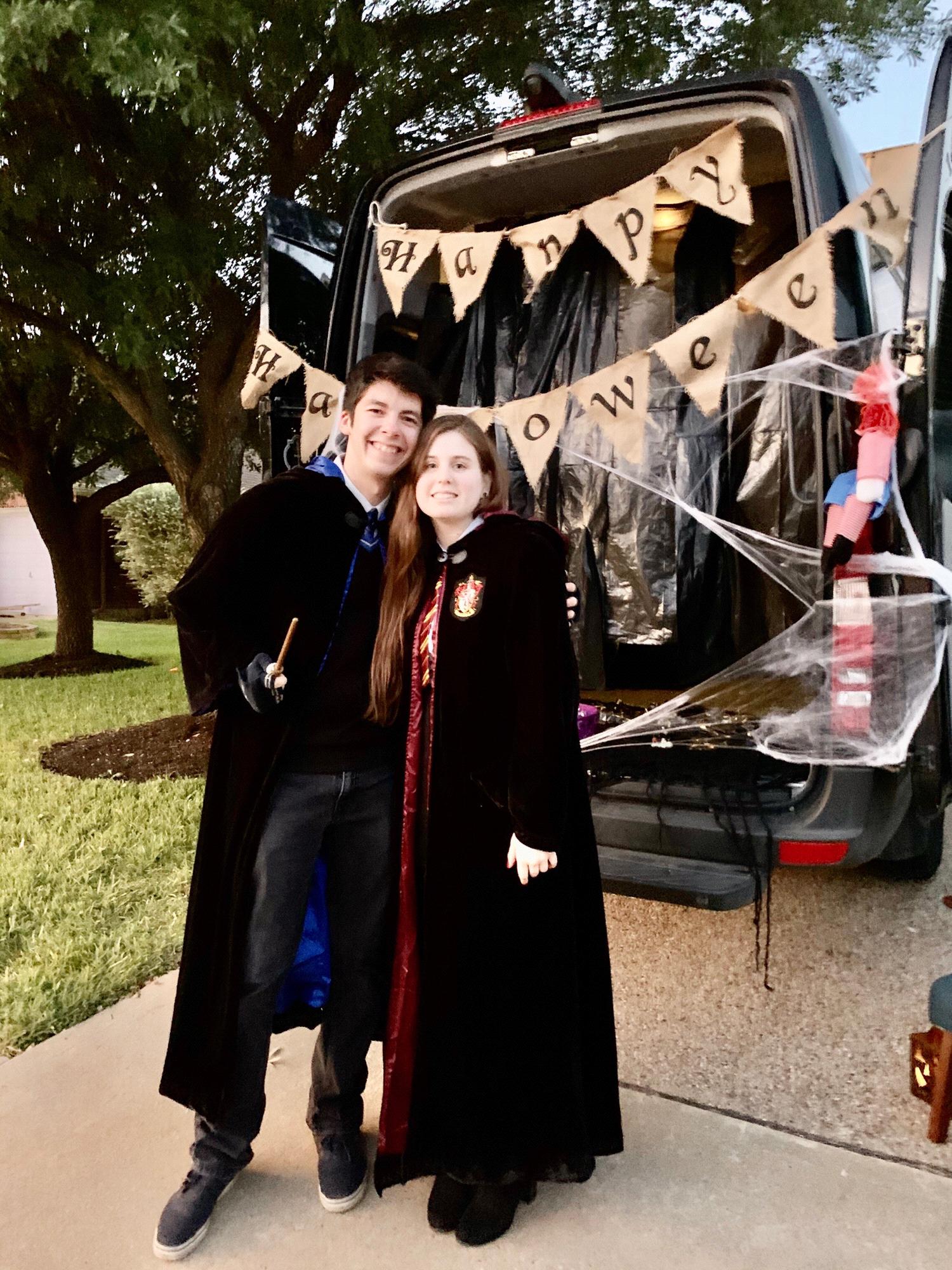 Hogwarts Students for Halloween!