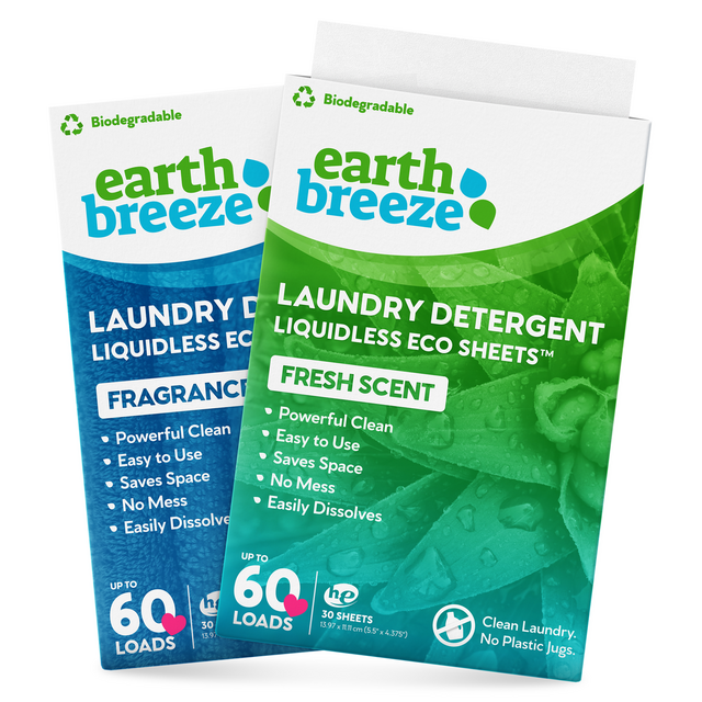 Earth Breeze Laundry Detergent, Fresh Scent