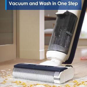 Tineco iFLOOR 5 Breeze Complete Wet Dry Vacuum Cordless Floor Washer, One-Step Cleaning for Hard Floors, Edge Clean, Auto Self-Cleaning, Lightweight & Cordless Design