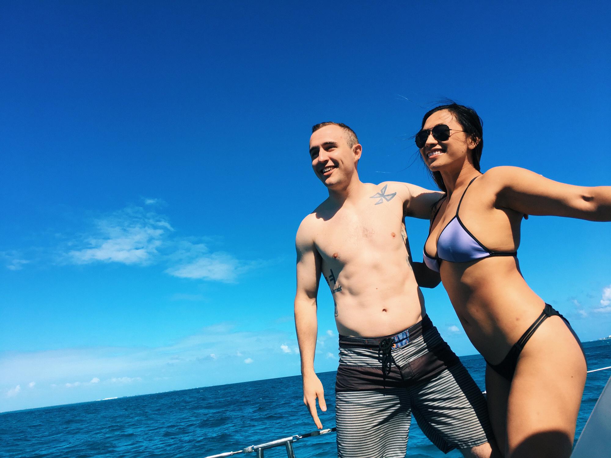 Cancun 2017: On a boat ride to Islas Mujeres