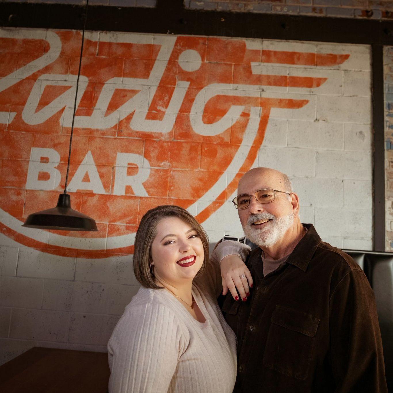We come to Radio Bar for our favorite beer, Smithwick’s. It’s our little ritual and our favorite way to unwind together.