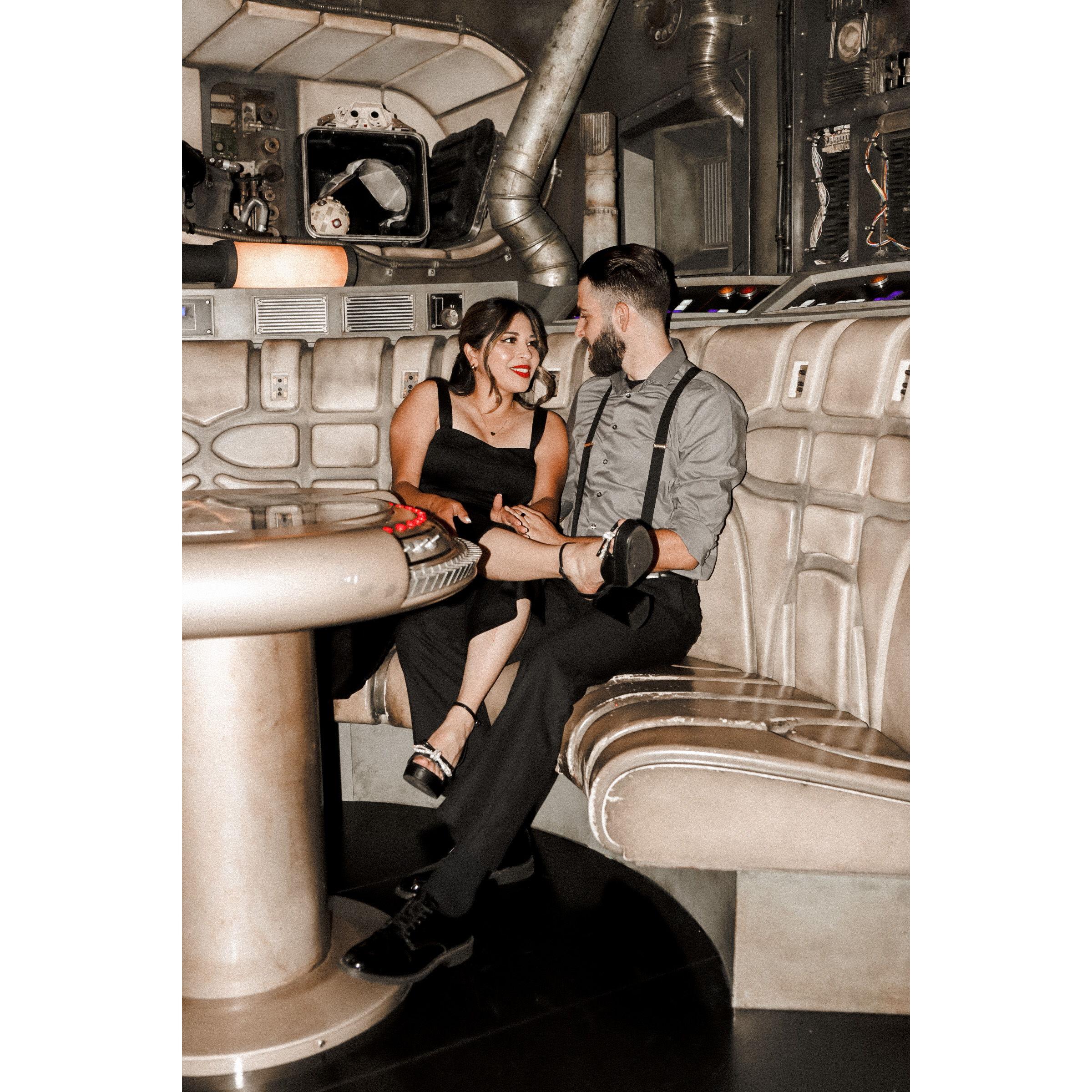 Disneyland Fairytale Engagement Photo shoot