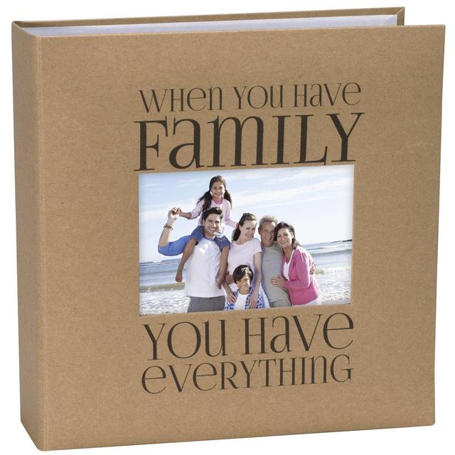 Family Kraft Paper Picture Album