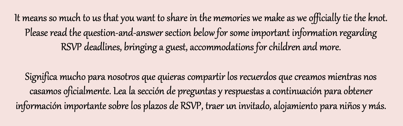 The Wedding Website of Mandy Fish and Raúl Paxtían