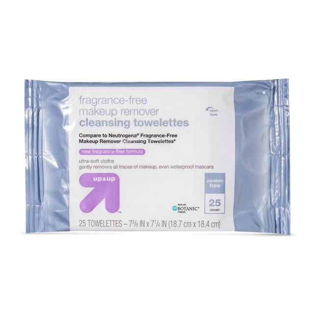 Unscented Facial Wipes - 25ct - Up&Up™