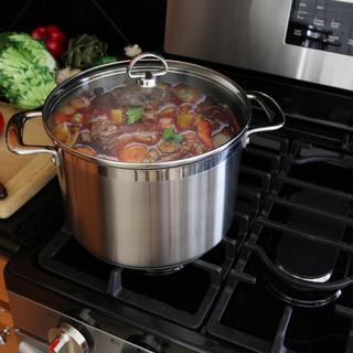 Induction Covered Stock Pot