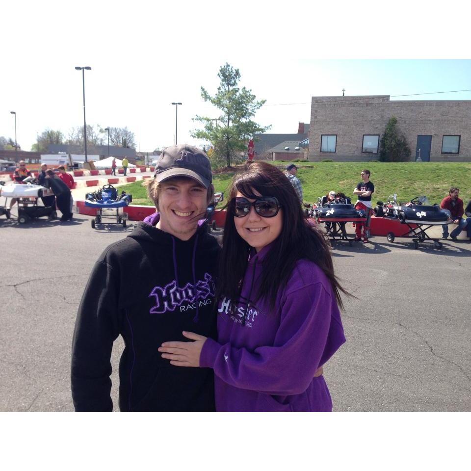 First go kart race I ever attended in Anderson, Indiana at the Anderson Mayors Cup! Opened up my eyes to Garritt's true love of racing and my induction into the Powell Racing enterprise lol!