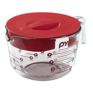 World Kitchen (PA) - Pyrex Prepware 8-Cup Glass Measuring Cup with Lid