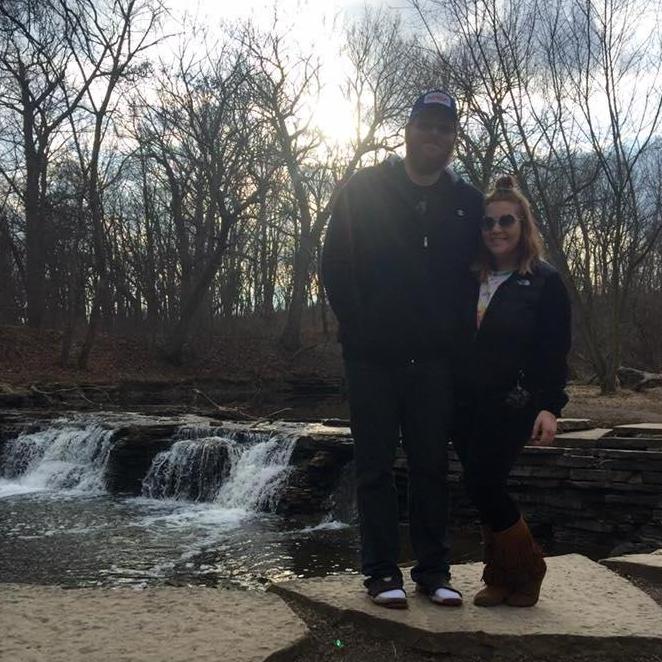 The first time I took Boyd hiking in Chicagoland. 2017