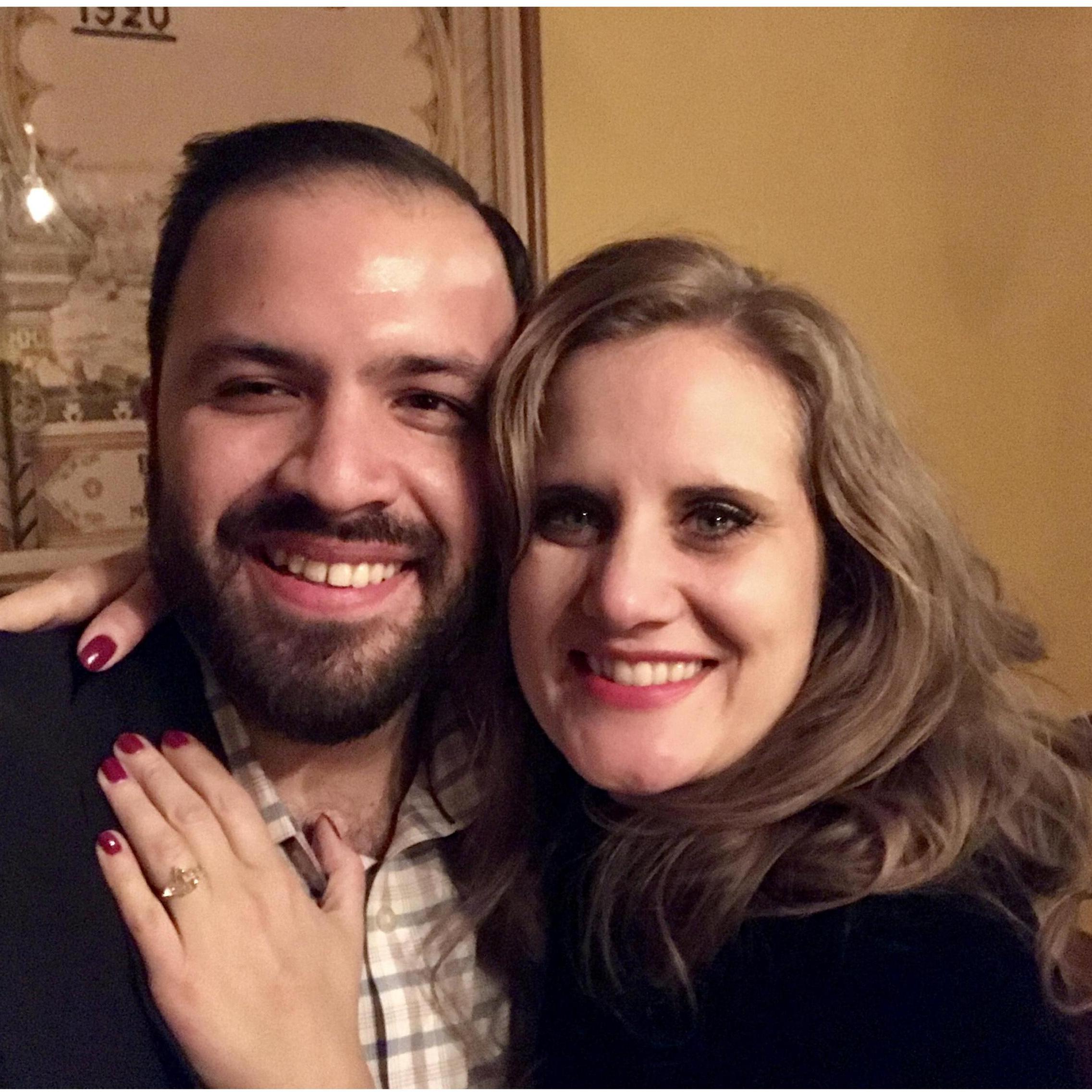 We got engaged! At the historic Montauk Club right up the block from our home. Perfection.