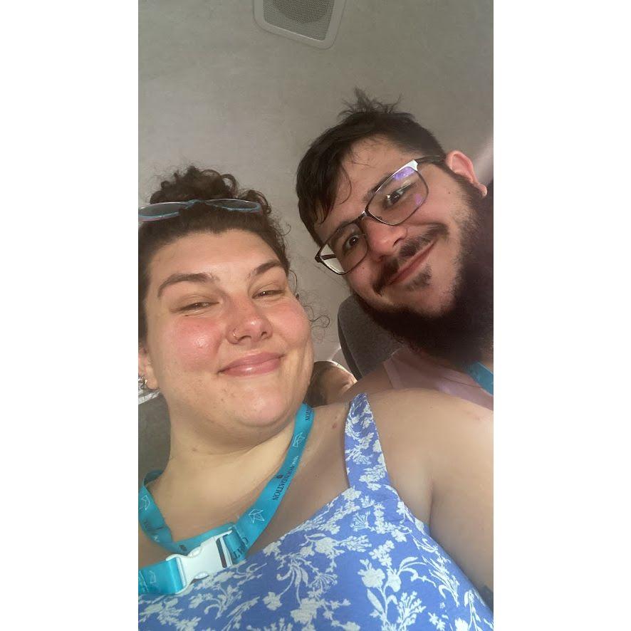 On our way to Maya Chan, November 2023, aboard the MSC Seashore