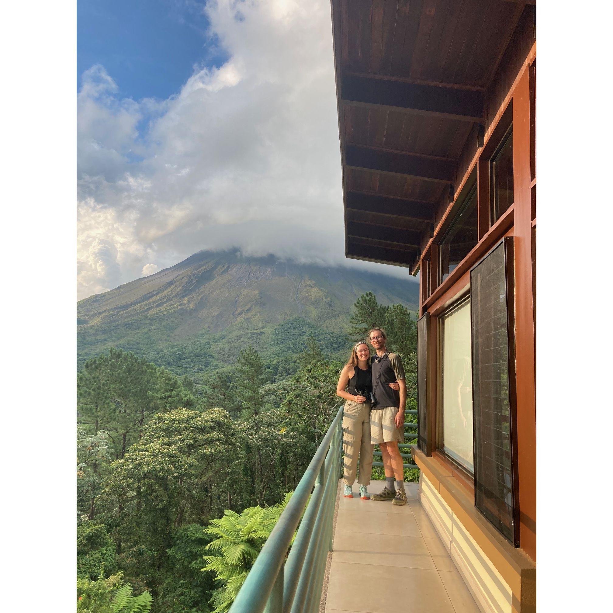 On vacation in Costa Rica with the Chacons in May 2023.