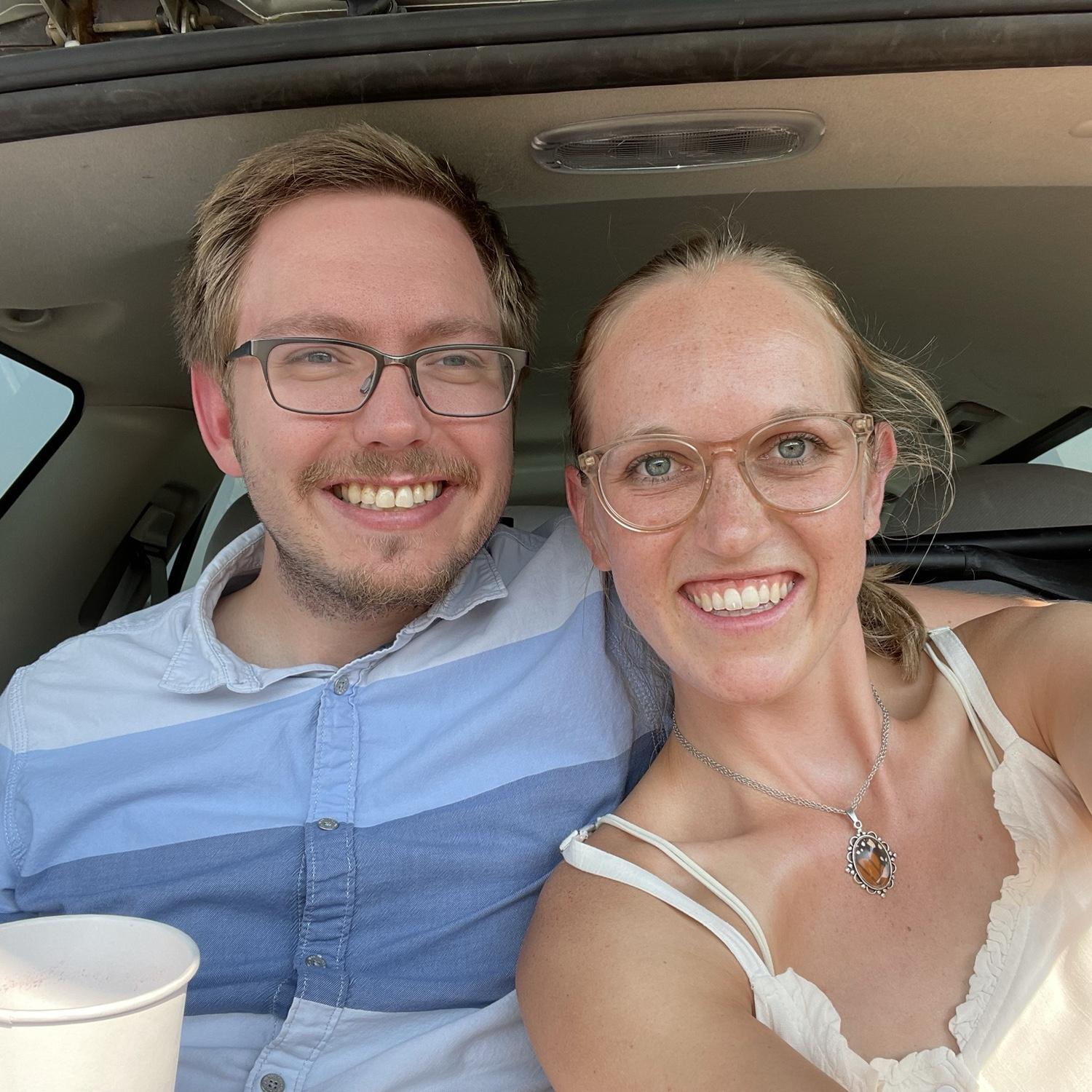 That time when Lindsay surprised Jared with tickets to the Avett Brothers our first year dating.