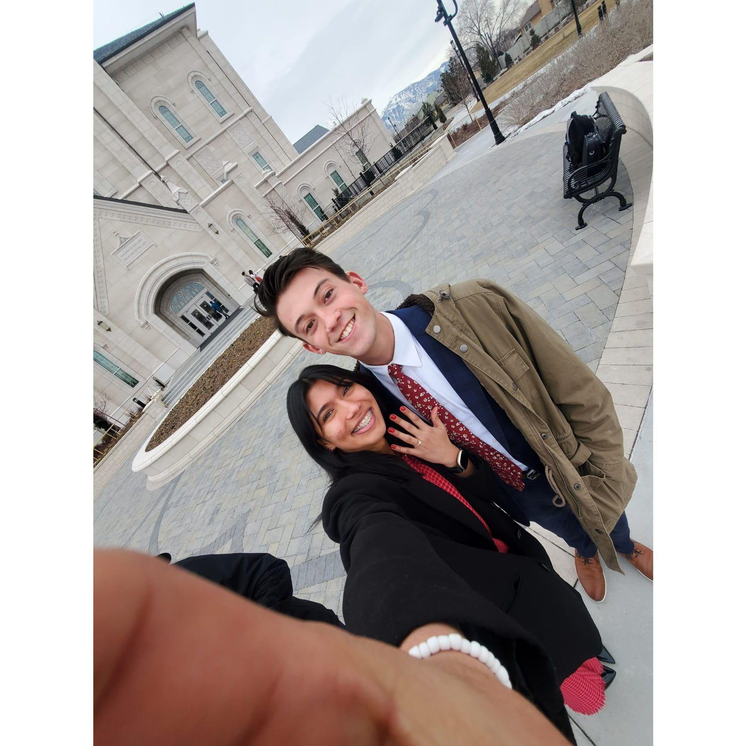 Temple date and engagement!!