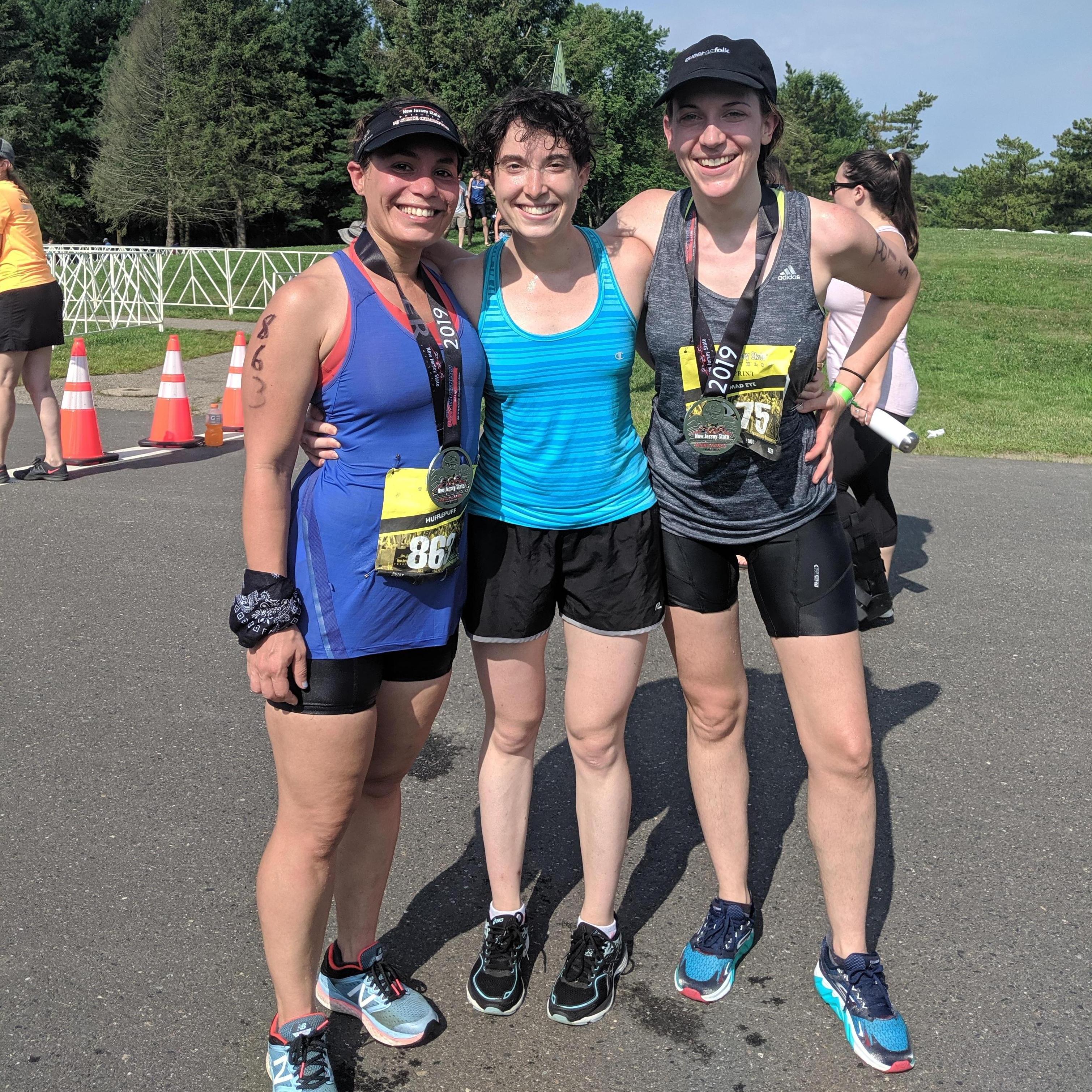 Mariel and Molly's 1st tri, Naomi's 7th - July 2019