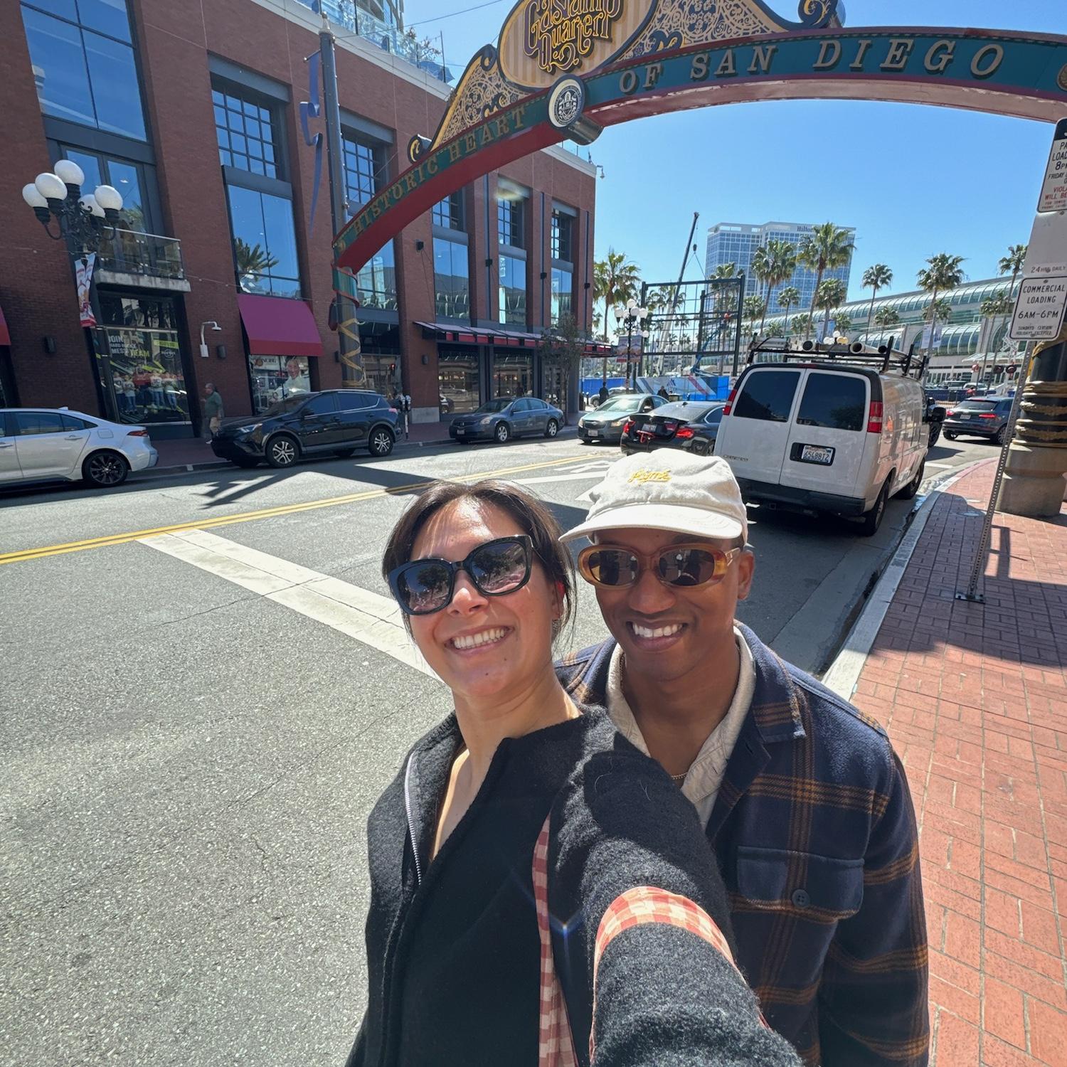 Lauren & Connor visiting San Diego