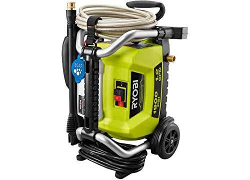 RYOBI RY1419MTVNM 1900 PSI 1.2 GPM Cold Water Wheeled Electric Pressure Washer ( RENEWED )