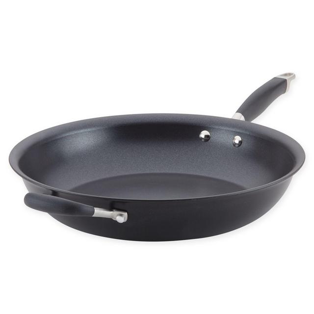 Anolon® Advanced Home Hard-Anodized 14.5-Inch Skillet with Helper Handle in Onyx