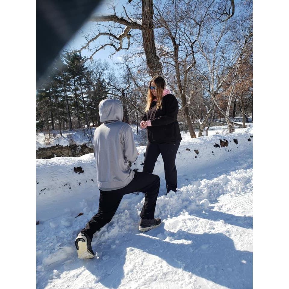 He popped the Question
