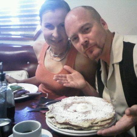 Amazing pancakes on Sunday Blvd. 2010