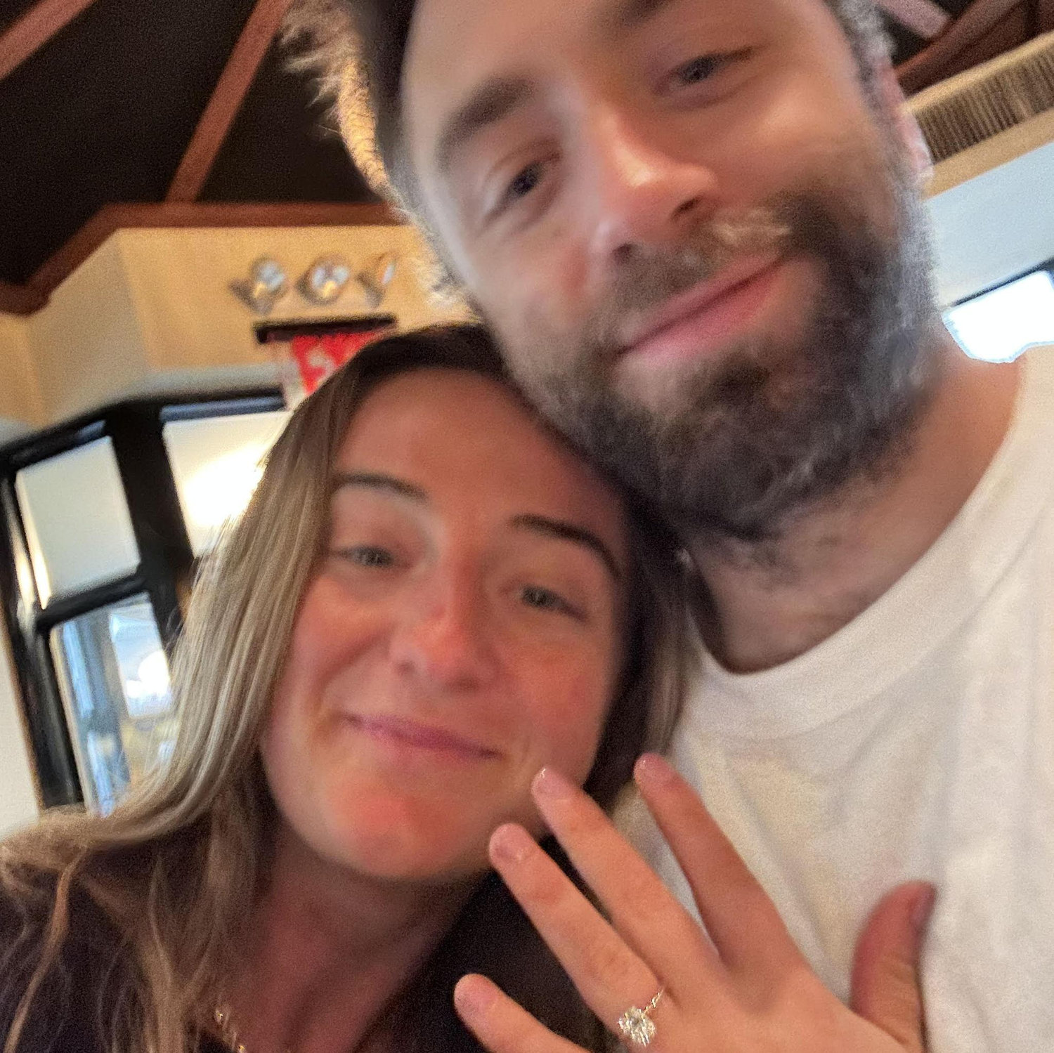 The day we got engaged!
