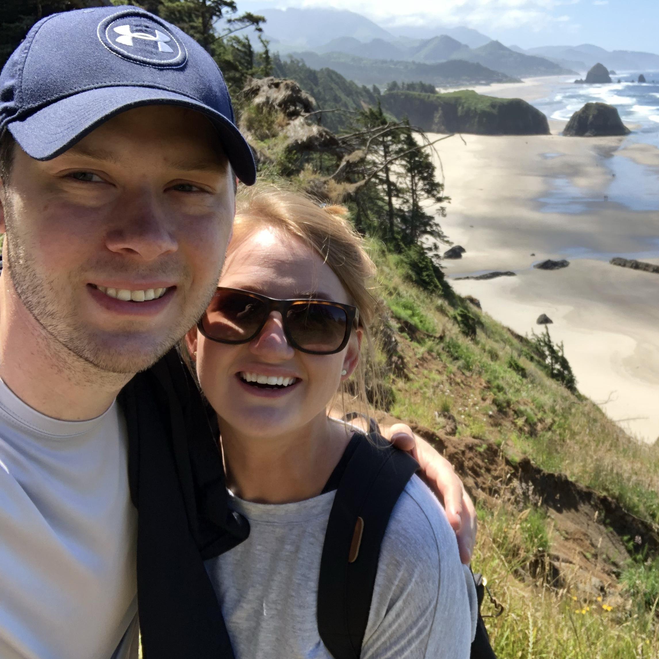 The most gorgeous hike on Day 2 of our Oregon Coast trip!