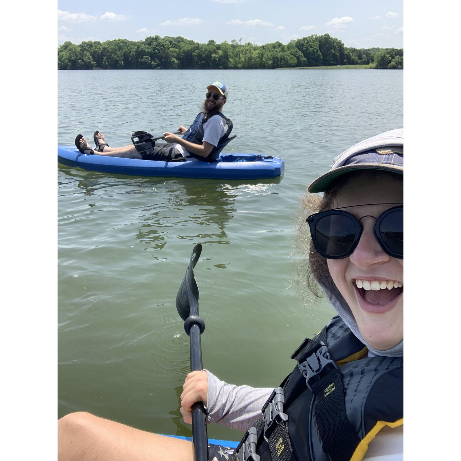 Will's surprise grad trip - Edgar Evans State Park