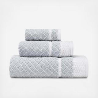 Vintage Trellis 3-Piece Towel Set