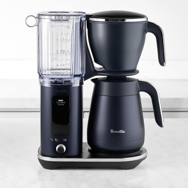 Breville Luxe Brewer™ Drip Coffee Maker with Thermal Carafe, Damson Blue